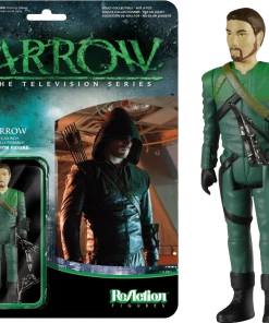 Funko Arrow - Green Arrow Unmasked SDCC 2015 US Exclusive ReAction Collections