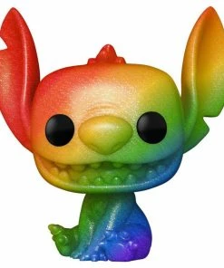 Funko Lilo And Stitch - Stitch Rainbow Pride Diamond Glitter US Exclusive Pop! Vinyl