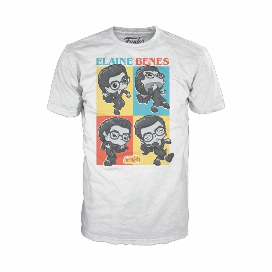 Funko Seinfeld - Elaine Dance Square (Large) Pop! Tee Collections 1 Funko Seinfeld - Elaine Dance Square (Large) Pop! Tee Collections