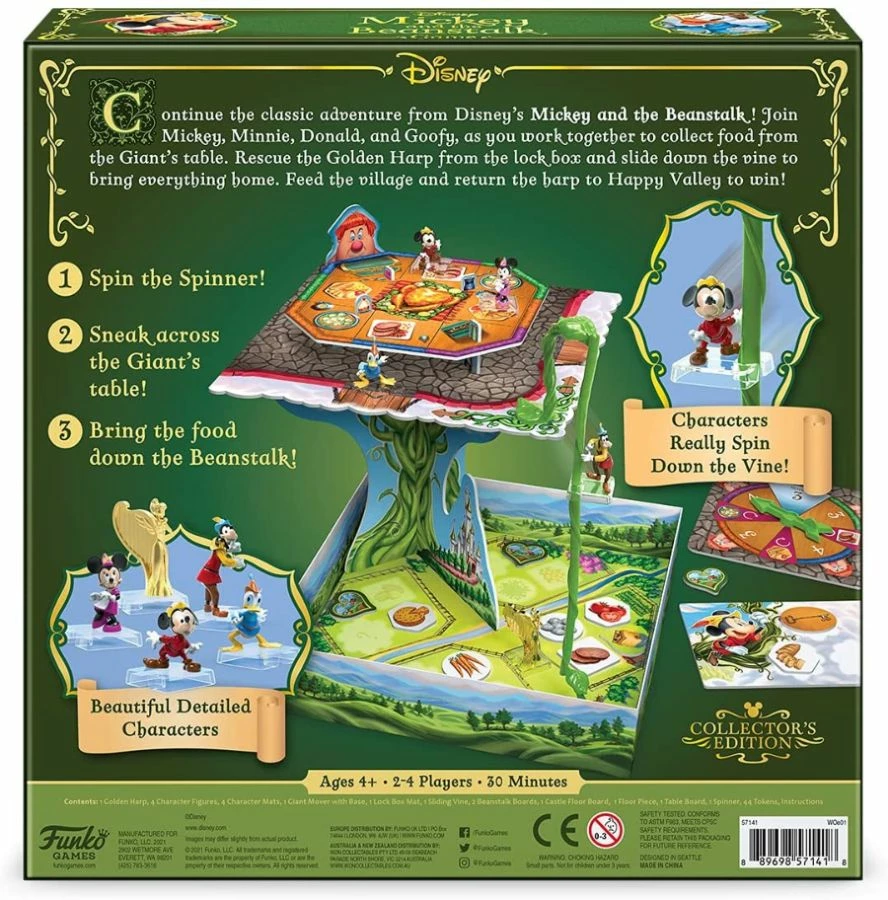 Funko Collections Mickey Mouse - Mickey & Beanstalk Collector's Game 2 Funko Collections Mickey Mouse - Mickey & Beanstalk Collector's Game