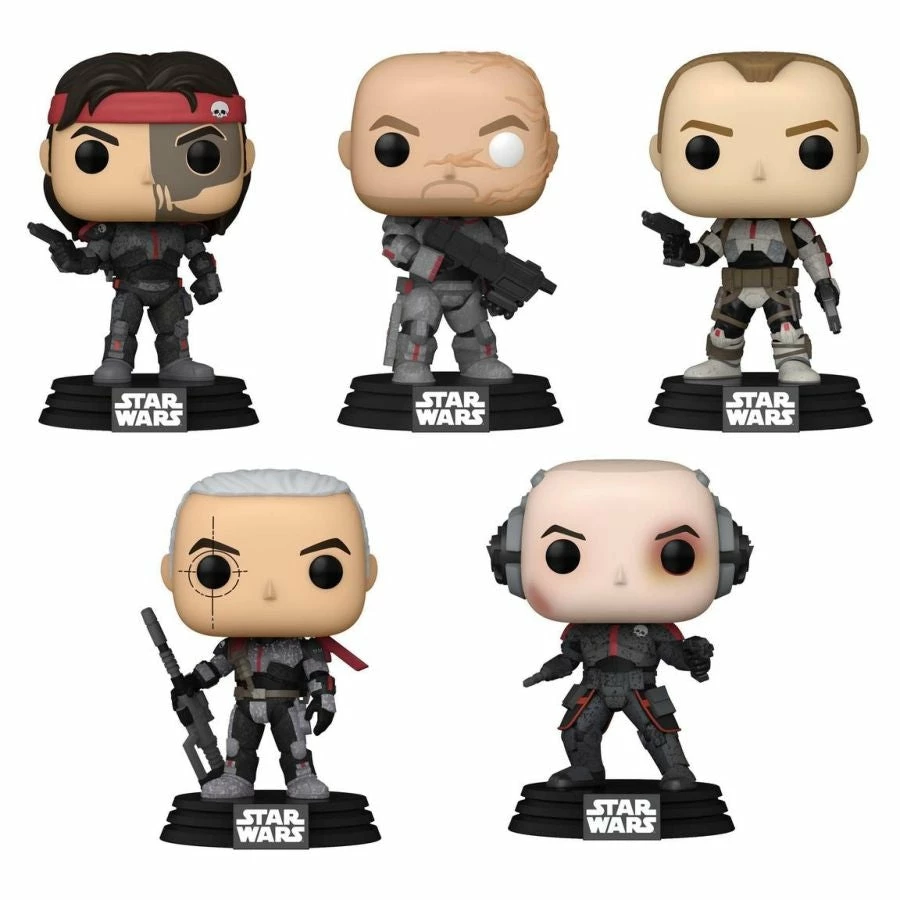 Funko Star Wars: The Bad Batch - Bad Batch US Exclusive Pop! Vinyl 5-Pack 1 Funko Star Wars: The Bad Batch - Bad Batch US Exclusive Pop! Vinyl 5-Pack