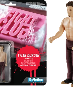 Funko Fight Club - Tyler Durden Shirtless ReAction Figure Collections