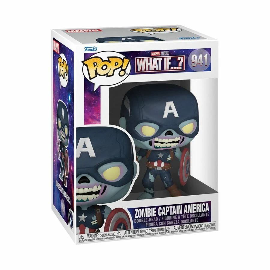 Funko Collections What If - Zombie Captain America Pop! Vinyl 2 Funko Collections What If - Zombie Captain America Pop! Vinyl
