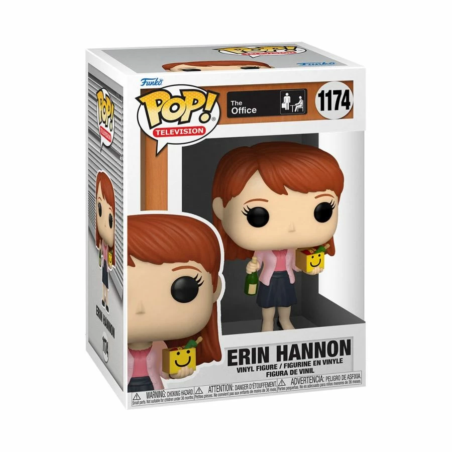 Funko Collections The Office - Erin With Happy Box & Champagne Pop! Vinyl 2 Funko Collections The Office - Erin With Happy Box & Champagne Pop! Vinyl