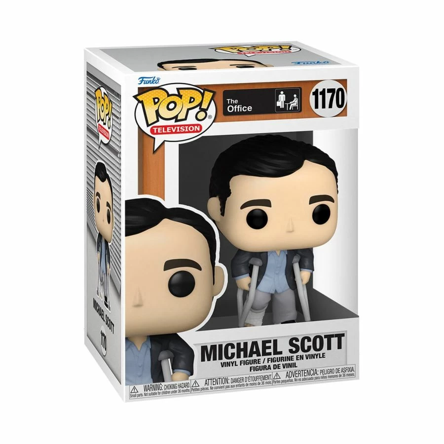Funko The Office - Michael With Crutches Pop! Vinyl 2 Funko The Office - Michael With Crutches Pop! Vinyl