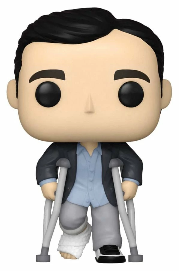Funko The Office - Michael With Crutches Pop! Vinyl 1 Funko The Office - Michael With Crutches Pop! Vinyl
