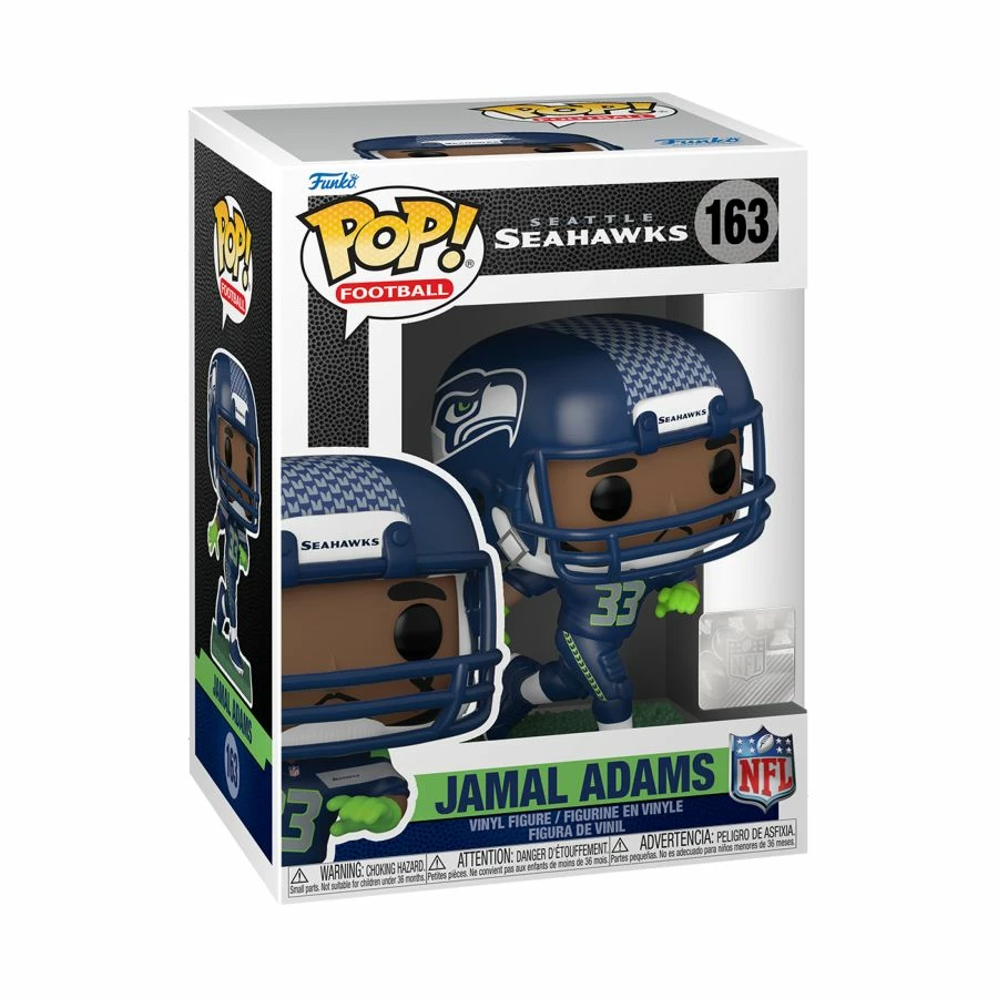 Funko Collections NFL: Seahawks - Jamal Adams (Home) Pop! Vinyl 1 Funko Collections NFL: Seahawks - Jamal Adams (Home) Pop! Vinyl