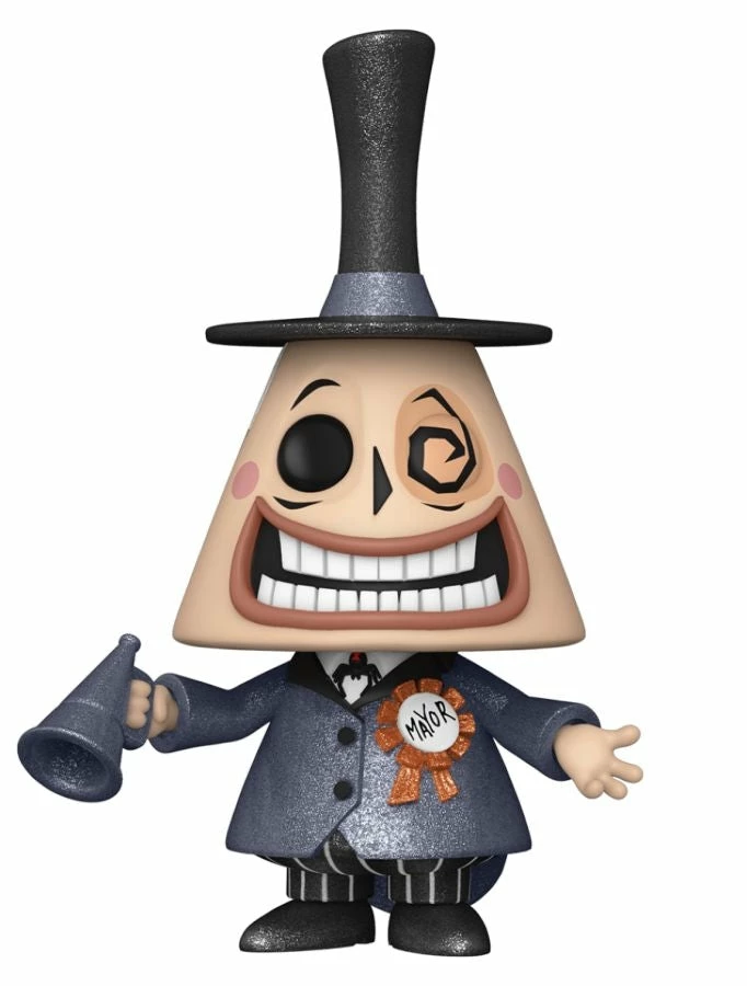 Funko POP! Vinyls The Nightmare Before Christmas - Mayor W/Megaphone US Exc Diamond Glitter Pop! 1 Funko POP! Vinyls The Nightmare Before Christmas - Mayor W/Megaphone US Exc Diamond Glitter Pop!