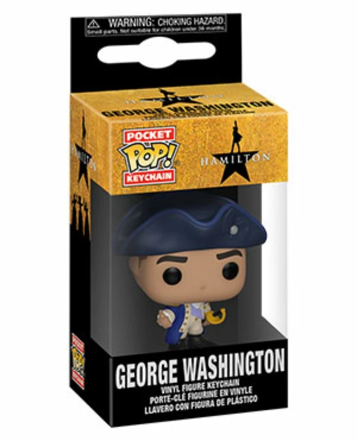 Funko Hamilton - George Washington Pocket Pop! Keychain 1 Funko Hamilton - George Washington Pocket Pop! Keychain