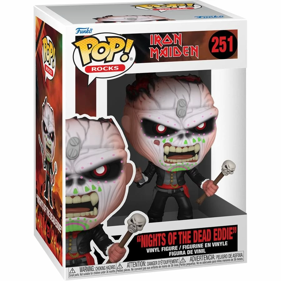Funko Iron Maiden - Eddie Nights Of The Dead Pop! Vinyl 2 Funko Iron Maiden - Eddie Nights Of The Dead Pop! Vinyl