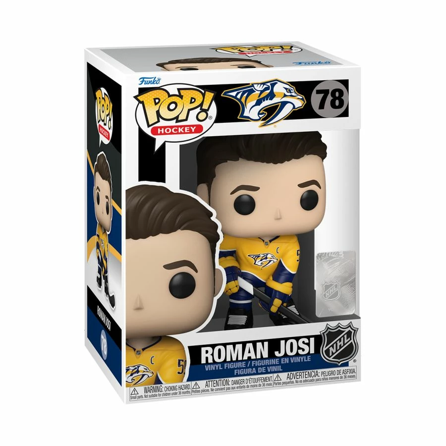 Funko Collections NHL: Predators - Roman Josi (Home Uniform) Pop! Vinyl 1 Funko Collections NHL: Predators - Roman Josi (Home Uniform) Pop! Vinyl