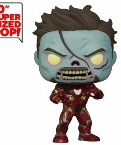 Funko What If - Zombie Iron Man Metallic US Exclusive 10" Pop! Vinyl Collections