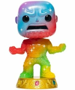 Funko Collections Marvel Infinity Saga - Thanos Rainbow Metallic (Artist Series) Pop! Vinyl With Protector