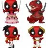 Funko Deadpool (comics) - Deadpool 30th Anniversary US Exclusive Pop! Vinyl 4-pack Collections