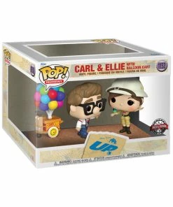 Funko Up (2009) - Carl & Ellie W/Balloon Cart US Exclusive Pop! Moment Collections