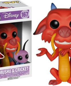 Funko Mulan (1998) - Mushu & Cricket Pop! Vinyl