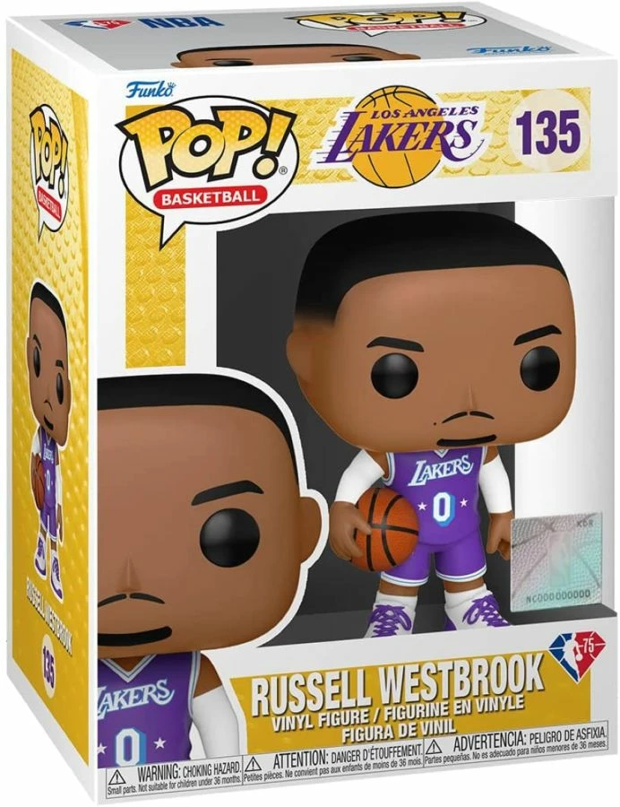 Funko NBA: Lakers - Russell Westbrook (CE'21) Pop! Vinyl Collections 2 Funko NBA: Lakers - Russell Westbrook (CE'21) Pop! Vinyl Collections