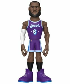 Funko Collections NBA - LeBron James City 5" Vinyl Gold
