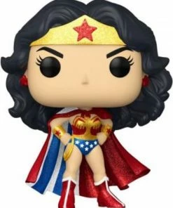 Funko Collections Wonder Woman 80th Anniversary - Classic Wonder Woman Diamond Glitter US Excl Pop! Vinyl