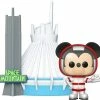 Funko Disney World 50th Anniversary - Space Mountain & Mickey Mouse US Exclusive Pop! Town Collections