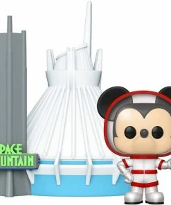 Funko Disney World 50th Anniversary - Space Mountain & Mickey Mouse US Exclusive Pop! Town Collections
