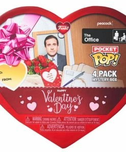Funko Collections The Office - Valentines Day US Exclusive Pocket Pop! 4-pack