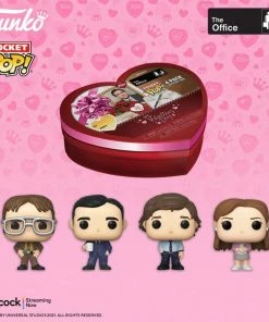 Funko Collections The Office - Valentines Day US Exclusive Pocket Pop! 4-pack