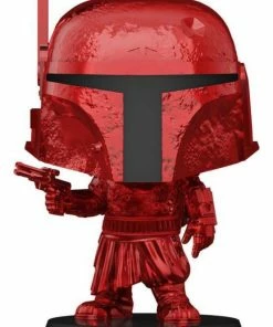 Funko Star Wars: The Mandalorian - Boba Fett Red Chrome US Exclusive Pop! Vinyl