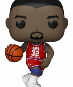 Funko NBA: Legends - Magic Johnson Red All Star US Exclusive Pop! Vinyl Collections