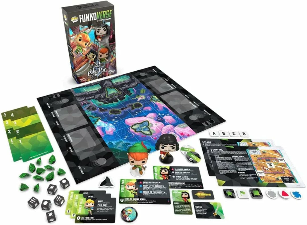 Funkoverse - Peter Pan 100 2-Pack Expandalone Game Collections 7 Funkoverse - Peter Pan 100 2-Pack Expandalone Game Collections