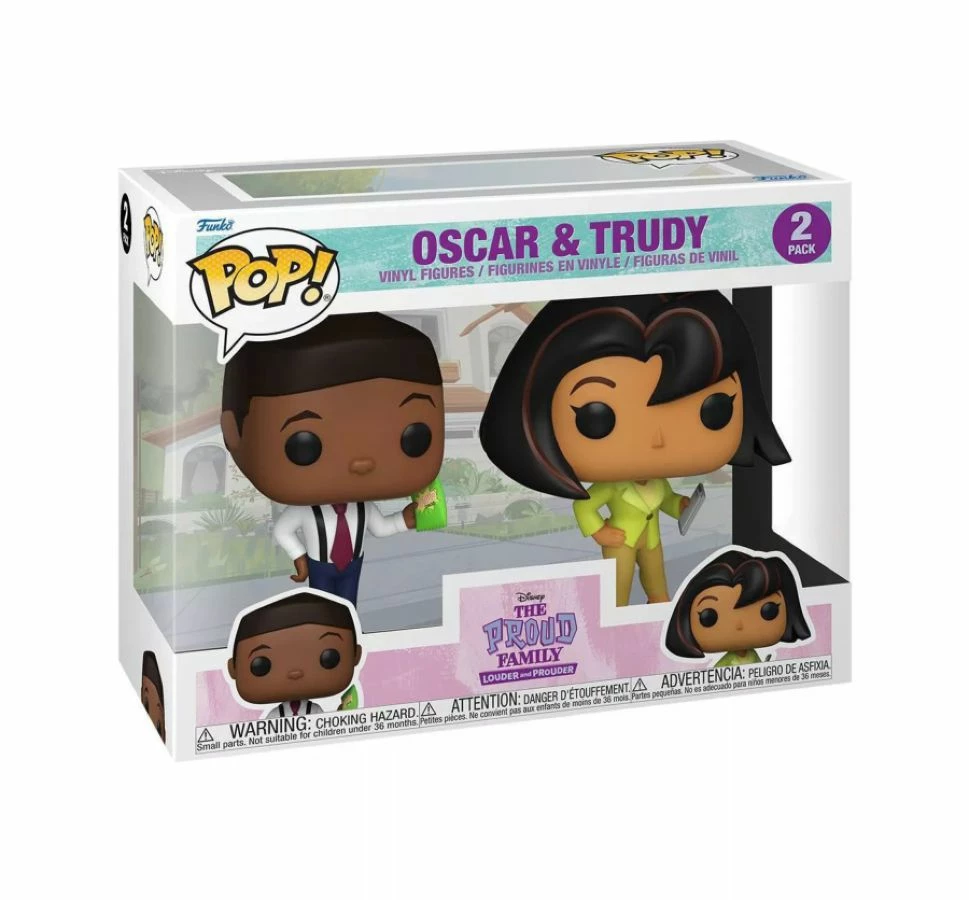 Funko The Proud Family - Oscar & Trudy US Exclusive Pop! 2-Pack Collections 2 Funko The Proud Family - Oscar & Trudy US Exclusive Pop! 2-Pack Collections