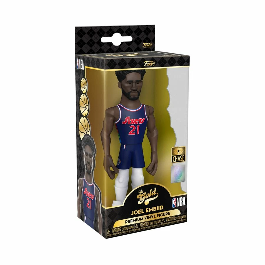 Funko NBA: Sixers - Joel Embiid (CE'21) 5" Vinyl Gold Collections 2 Funko NBA: Sixers - Joel Embiid (CE'21) 5" Vinyl Gold Collections
