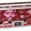 Funko Star Wars - Valentine US Exclusive Diamond Glitter Pop! Vinyl 4-Pack Collections