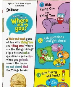 Funko Dr Seuss - Thing One And Thing Two Where Are You? Game Collections