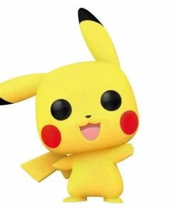 Funko Pokemon - Pikachu Waving Flocked US Exclusive Pop! Vinyl