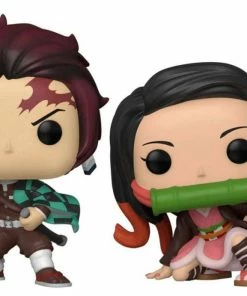 Funko Demon Slayer - Tanjiro & Nezuko US Exclusive Pop! 2-Pack