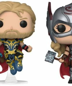 Funko Thor 4: Love And Thunder - Thor & Mighty Thor US Exclusive Pop! 2-Pack Collections