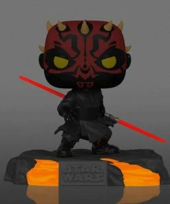 Funko Star Wars - Red Saber Series: Darth Maul Glow US Exclusive Pop! Deluxe
