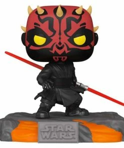 Funko Star Wars - Red Saber Series: Darth Maul Glow US Exclusive Pop! Deluxe