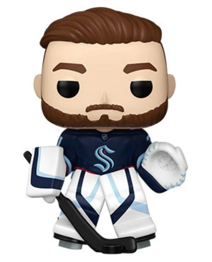 Funko NHL: Kraken - Philipp Grubauer (Home Jersey) Pop! Vinyl 1 Funko NHL: Kraken - Philipp Grubauer (Home Jersey) Pop! Vinyl