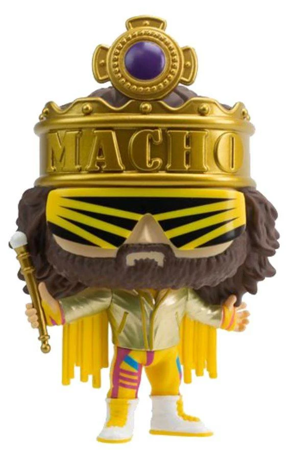 Funko WWE - Macho Man Randy Savage Wrestlemania 6 Metallic US Exclusive Pop! Vinyl 1 Funko WWE - Macho Man Randy Savage Wrestlemania 6 Metallic US Exclusive Pop! Vinyl