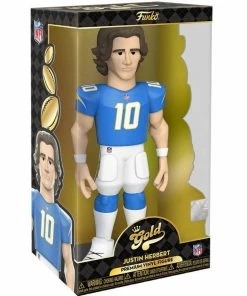 Funko Collections NFL: Chargers - Justin Herbert 12" Vinyl Gold