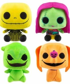 Funko The Nightmare Before Christmas - Black Light Pop! Plush Assortment
