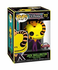 Funko The Nightmare Before Christmas - Jack With Snake Black Light US Exclusive Pop! Vinyl