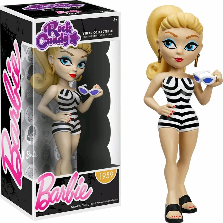 Funko Barbie - 1959 Swimsuit Rock Candy Collections 1 Funko Barbie - 1959 Swimsuit Rock Candy Collections