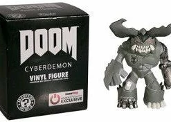 Funko Doom - Cyberdemon Black & White US Exclusive Mystery Mini (Single Unit)