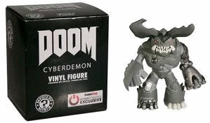 Funko Doom - Cyberdemon Black & White US Exclusive Mystery Mini (Single Unit) 1 Funko Doom - Cyberdemon Black & White US Exclusive Mystery Mini (Single Unit)