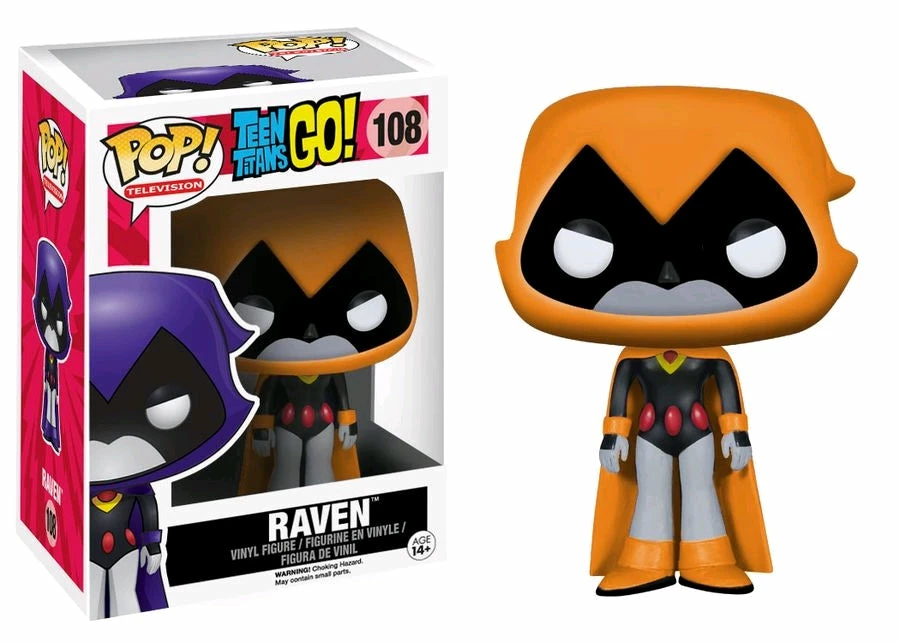 Funko Teen Titans Go! - Raven (Orange) US Exclusive Pop! Vinyl POP! Vinyls 1 Funko Teen Titans Go! - Raven (Orange) US Exclusive Pop! Vinyl POP! Vinyls