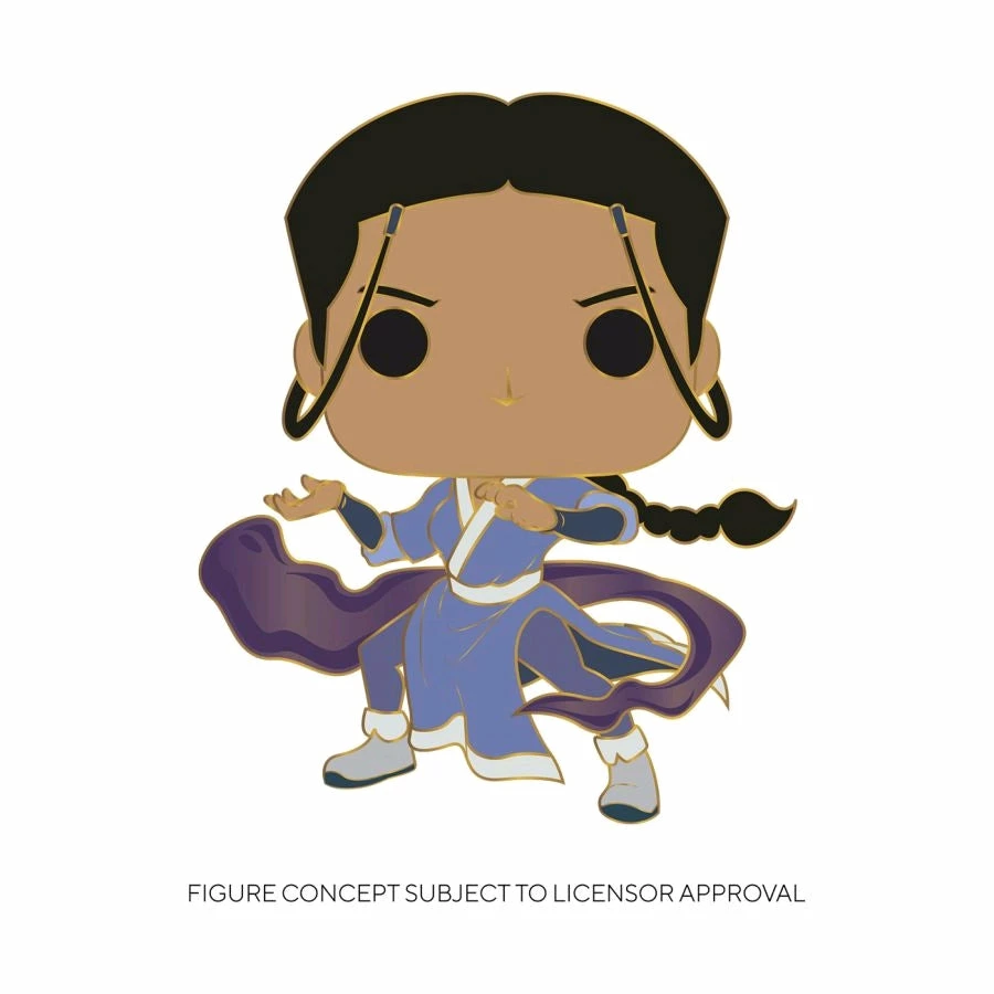 Funko Avatar The Last Airbender - Katara 4" Pop! Enamel Pin 1 Funko Avatar The Last Airbender - Katara 4" Pop! Enamel Pin