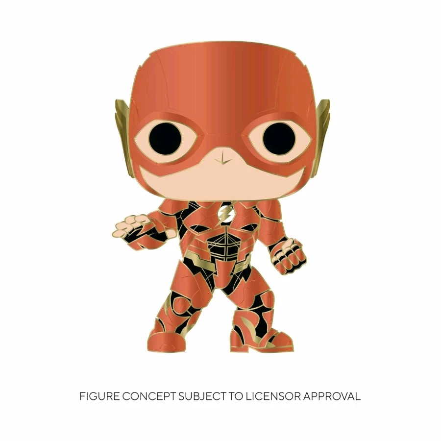 Funko Zach Snyder's Justice League (2021) - Flash 4" Pop! Enamel Pin Collections 1 Funko Zach Snyder's Justice League (2021) - Flash 4" Pop! Enamel Pin Collections